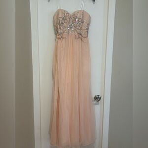 Narianna Soft Peach Dress